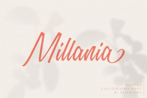 Millania Font 1