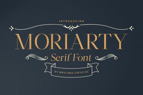 Moriarty Serif Demo Font