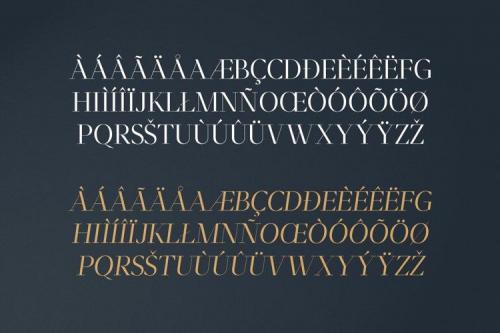 Moriarty Serif Demo Font 10