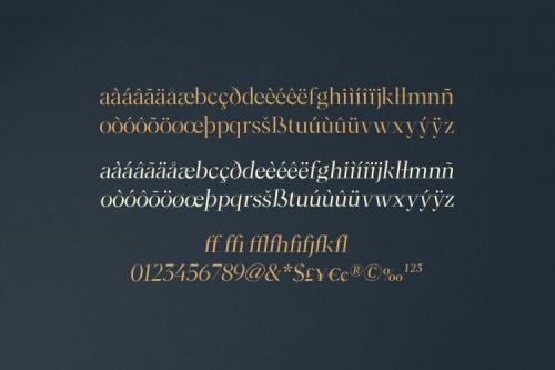 Moriarty Serif Demo Font 9