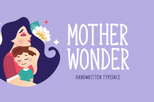 Mother Wonder Font 1