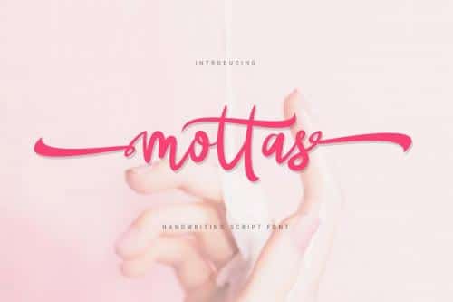 Mottas Script Font 1