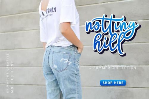 Mottas Script Font 3