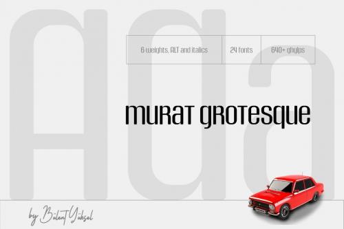 Murat Grotesque Font 1