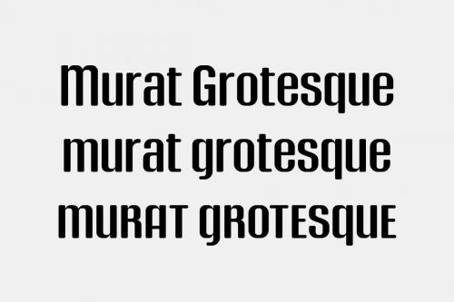 Murat Grotesque Font 2