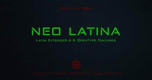 Neo Latina Font 1