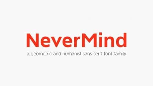 NeverMind Font