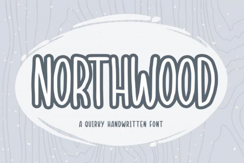 Northwood Quirky Handwritten Font 1