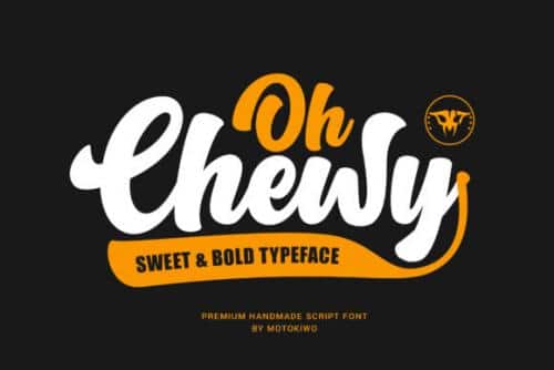 Oh Chewy Font 1