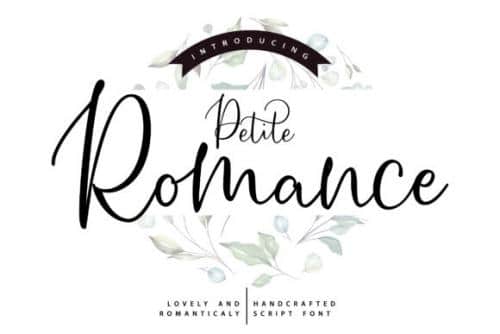 Petite Romance Font