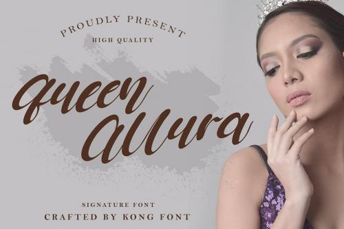 Queen Allura Font 1