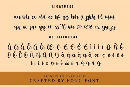 Queen Allura Font 9