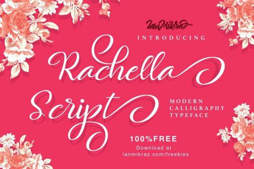 Rachella Script Font Free (1)