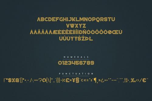 Republiko Display Typeface 12