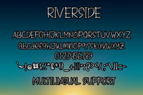 Riverside Handwritten Font 6