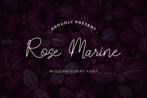 Rose Marine Font 1