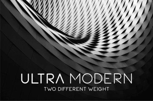 Spotnik Ultra Modern Space Font 4