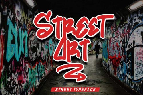 Street Art Font 1