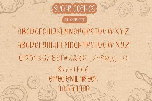 Sugar Cookies Font  4