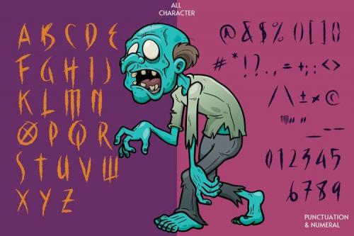 The Claws Font 9