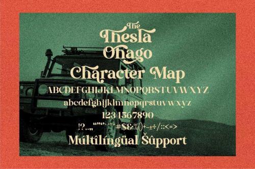 The Thesla Ohago Font 5
