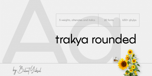 Trakya Rounded Font 1