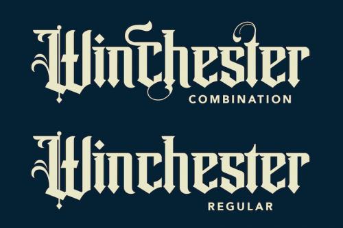 Winchester Blackletter Font 4
