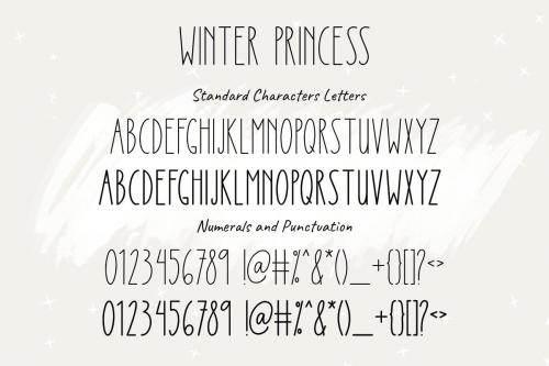 Winter Princess Font 4