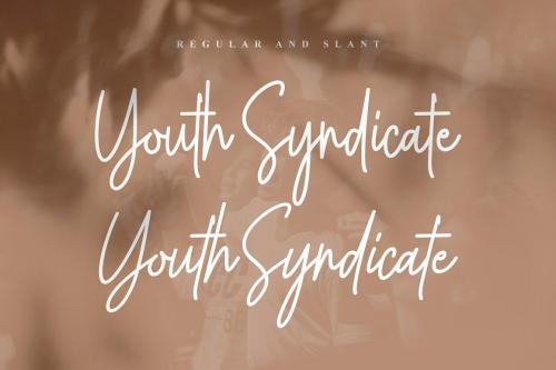 Youth Syndicate Font 8