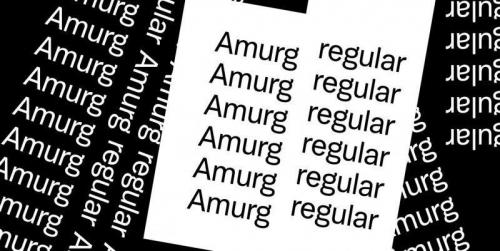 AMURG Typeface 1