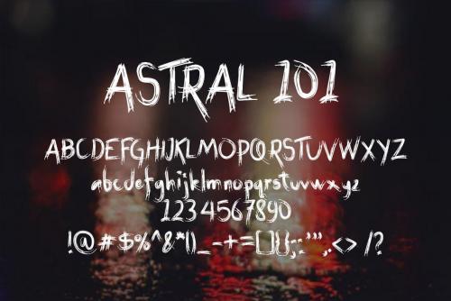 ASTRAL 101 Font 2