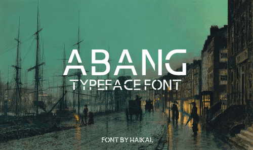 Abang Display Font 1