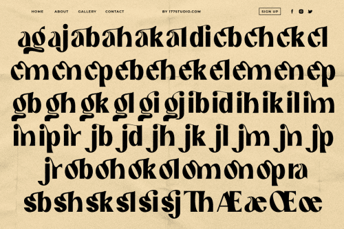 Abington – Stylish Sans Serif Font 6