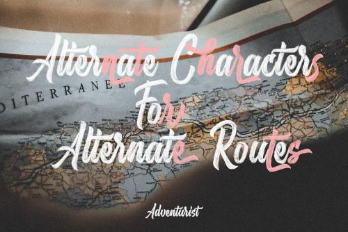 Adventurist Script Font 4