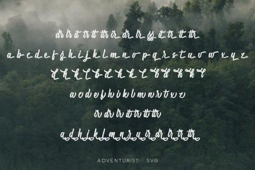 Adventurist Script Font 6