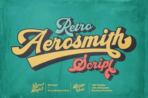 Aerosmith Script Font
