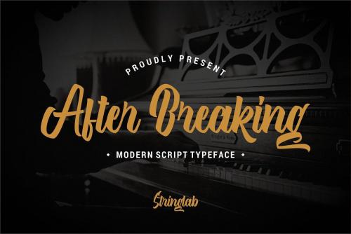 After Breaking Font 1