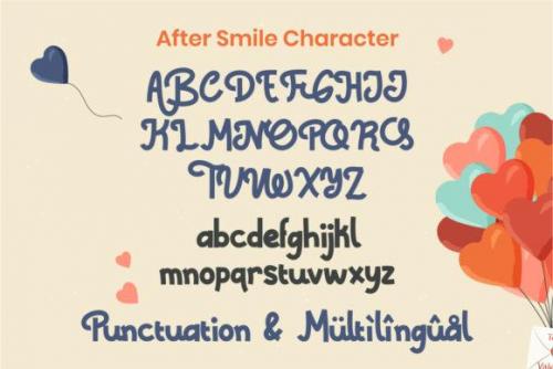 After Smile Display Font 2