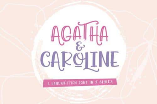 Agatha Caroline Font
