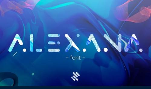 Alexana Display Font 1