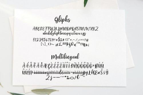 Alfia Calligraphy Font 5
