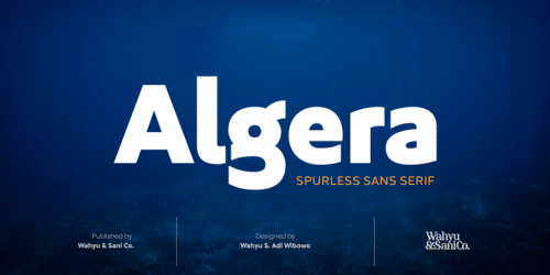 Algera Sans Serif Font 1