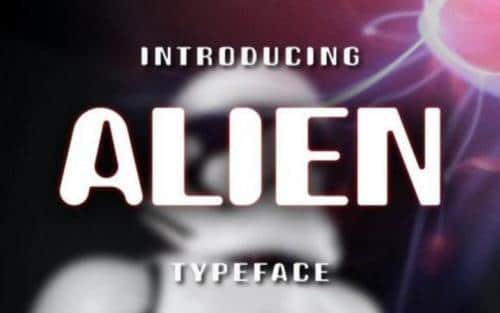 Alien Font 1
