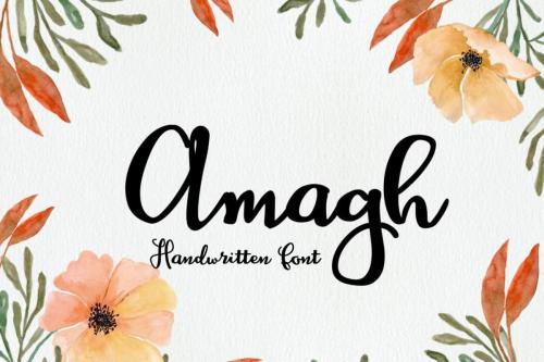 Amagh Script Font