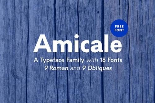 Amicale Typeface 1