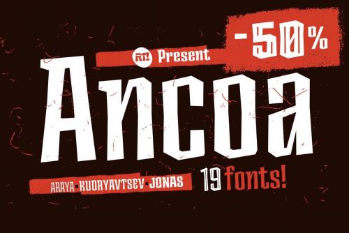 Ancoa Font Family 1