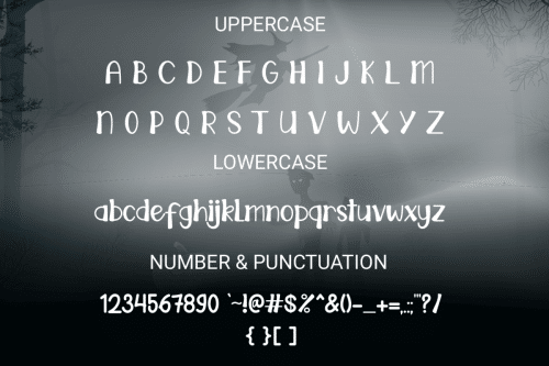 Antique witch Display Font 4