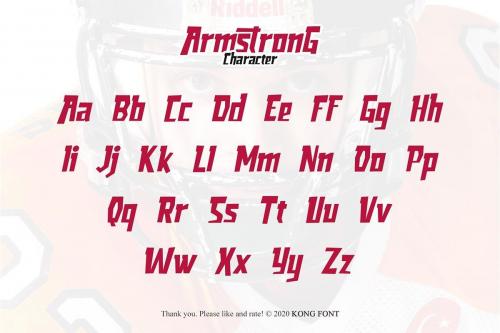 Armstrong Display Font 5