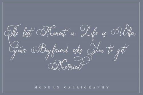 Art Maria Calligraphy Font 1