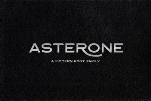 Asterone Sans Serif Font 1